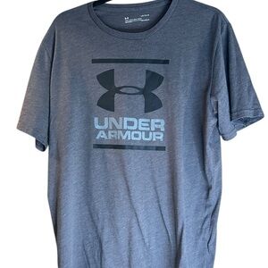 Under Armour Men's Charcoal Tshirt Lg